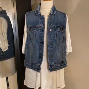 American Eagle denim vest